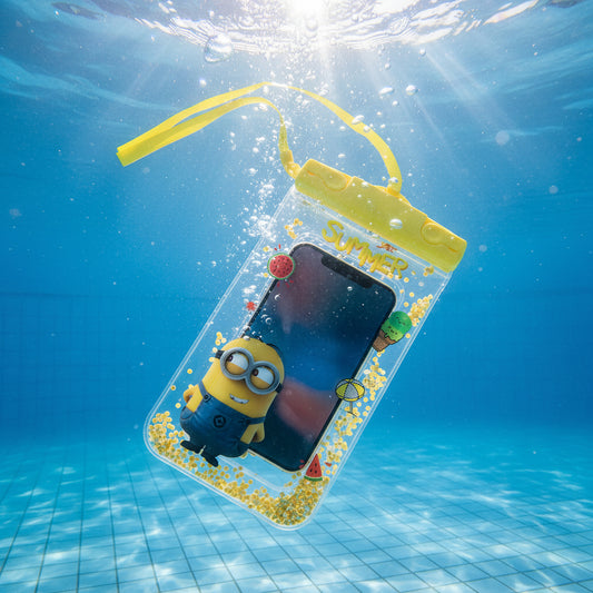 6388a Mix Color Dust Proof Rain Pouch Waterproof Plastic Mobile Cover With Belt Waterproof Phone Pouch Large Phone Waterproof Case Underwater Dry Bag For All Android And Iphone Models